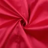 Ocstrade vermelho fora do ombro manga curta sobre joelho enrugado fenda bodycon vestido hi1116-vermelho 210527