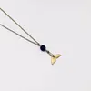 Kedjor 10st Lava Stone Diffuser Necklace Essential Oil Rock Halsband Antik brons Minimalistiska smycken2057099