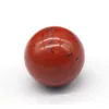 Statua di sfera non porosa da 18 mm Decorazione scolpita in pietra naturale Quarzo Guarigione lucidata a mano Cristallo Reiki Trinket Regalo Ornamento per la stanza