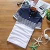 Plus Size 5XL Zomer Polo Homme Gestreepte Slim Fit Polo Mannen Shirt Short-Sleutel Camisa Polo Mens Kleding