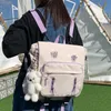 Dcimor ny härlig multifunktionell ryggsäck tonårsflicka bärbar resa väska kvinnlig liten skolväska infoga spänne kvinnor ryggsäckar k726