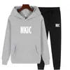 2022 Casual Brand Tracksuits Men Women Hoodies+Sweatpants Tracksuit Husband Sportswear Plus Size S-3XL 2 PCS Sets Cotton Jacket