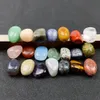 Polierte lose Chakra-Natursteinperle, Palme, Reiki-Heilquarz, Mineralkristalle, getrommelte Edelsteine, Handstück, Heimdekoration, Zubehör, gute Geschenke