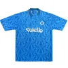 XXXL 4XL 1987 1988 Napoli Retro Soccer Jerseys 86 87 88 89 90 91 93 94 98 13 14 Napoli Coppa Italia SSC Napoli Maradona Vintage Calcio Classica maglia da calcio napoletana