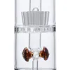 Sprinkler Perc Hookahs Glass bongs Mushroom Cross Percolator with Bowl 15 Inch 18mm Female joint Thick 5mm