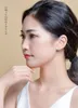 18K Solid Yellow Gold (AU750) Women Earrings Natural Akoya Fashion Lady Jewelry girl Japanese seawater pearl
