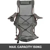 Chaise de Camp pliante inclinable avec repose-pieds sieste Portable pour les meubles de salon de pêche de Camping de soleil de plage en plein air