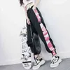 Pantaloni cargo da donna Tuta da donna Pantaloni da jogging Pantaloni Harajuku Hip Hop Streetwear Pantaloni da donna Techwear riflettenti Pantaloni sportivi Y211115