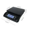 X7XD Digital Scale 66lb / 0.1oz (30kg / 1g) Postal Weight Scale with Hold and Tare Function Mail Postage Scale 210927