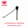 Pintle protector plegable para patinete eléctrico Kaabo Wolf Warrior Kickscooter, Pin de protección Wolf King, accesorio de 11 pulgadas