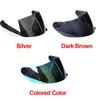 Helmet Visor Full Face Motorcycle Shield Parts Retro Universal Washable UV Protected Detachable Anti-scratch Original Glasses Helmets