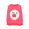 In voorraad WH Winter kinderen pak retro-stijl trui broek jongens en meisjes katoenen sweatshirt broek 211029