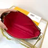 Kerstvrouw schoudertas Designer Messenger Bags Luxe kettingportemonnee Klassieke handgreep