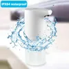 Automatische vloeibare zeep dispenser touchless usb opladen slimme schuim machine infrarood sensor hand gratis 211206