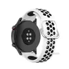 Geeignet für Huawei Watch GT / GT2, Metallschnalle, doppelfarbig, rundes Loch, Silikonarmband, Smartwatch-Gürtel, Uhrenzubehör