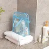 Storage Bags Waterproof PVC Cosmetic Bag Women Transparent Organizer Makeup Bra Underwear Compression Travelling Shampoo Bath Pouch