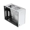 CEMO A4 Stop Aluminiowy Hartowany Szkło Hartowane ITX Computer Case Mini