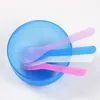 Facial Mask Sticks Hand Tools Cosmetic Spatula Scoop DIY Face Spoon Lady Makeup Mixing four colors Tool RH2310