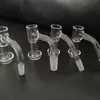 US Grade Weld Seamless Fully 10mm 14mm Joint Glass Bong Smoking Accessosire 2mm Thick Terp Slurper Bordo smussato Dab Rig