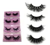 False Eyelashes Fake Lashes Long Makeup 3D Mink Handmade Full Strip Eyelash Extension 6D 20mm For Beauty 500 pairs DHL