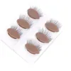 2021 Professional Training Mannequin Heads 4 Pairs Lifelike detachable eye Graft Eyelashes Extension Makeup Beauty Tools 3 style6085189