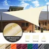 1800D Sun Shade Sails Waterproof Rectangle Sun Shelter Garden Terrace Canopy Swimming Sun Shade Camping Hiking Yard Awning Tent Y0706