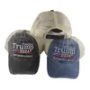 Donald Trump 2024 Hats USA Baseball Breathable Caps Keep America Great Snapback President Quick Dry Hat 3D Embroidery Presidential Election Wholesale Best quality