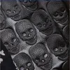 Sacs de plein air Skull Crâne Skeleton Chaîne de luxe Hangbag Femmes Sac à main Sac à bandoulière Lady Vintage Cuir Tote Seau