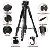 Stojak ze statywu aparatu Przenośna Tripode Profesjonalna Trípode Aluminium Monopod Pan Head Compact for DSLR Projektor