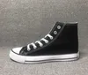 Dress Shoes Size 35-46 Unisex High-Top Adult Women's Men's Canvas Shoes 13 colors Laced Up