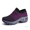 35-42 Kolorowa poduszka Sole Fitness Buty Damskie Anti Zmęczenie Walking Buty Slip On Mieszane Kolor Sneakers Hot Sock Boot Z2