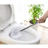 Brosse de toilette de salle de bains en acier inoxydable pour WC Cuisine Outils de nettoyage de poignée propre 210423