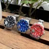 New Men's Watch Green Dial Automatic Mechanical Movement Men's Watch Stainless Steel Men's Watch Business Watch253K