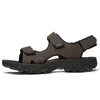 Originele mannen Zomer Sandalen Dames Flat Classic Luxurys Designers Sandy Beach Schoenen Ademend en lichtgewicht slippers