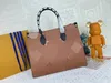 Высококачественные женские хозяйственные сумки мода тканые письма с тиснением кожаная сумка кошелька сумка для наплечного стекла роскошный M45373 большая емкость 34 * 26x15см