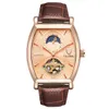 Montres antiques style fûts en direct montre de Sport pour hommes montre pour hommes du Wisconsin le tourbillon étoiles joker mécanique homme d'affaires