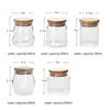 Jar Transparent Cloud Glass Caddy Caddies Kung Fu Tea Set Accessories Container Storage Box Seal Tank Decor Crafts Boxes