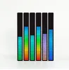TOP Novelty Lighting USB Voice-activited Rhythm Light, 32 Bit Colorful Music Ambient Light Sound Control Audio Light for Car, Home Decoration