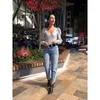 V neck Stitching Bright Silver Sequins Long sleeve Shirt Elegant Women Summer Puff Sleeve Pullover Blouse Tops 210429