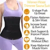 Neoprene Waist Trainers Flat Stomach Sweat Belt Slimming Sheath Woman Belly Modeling Body Shaper Corset Colombian Girdles 210402