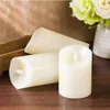 LED candle light tea Lights AAA battery 7.5cm*20cm Flicker Flameless Decoration Candles Wedding Party Christmas decorative lighting Simulation candleD3.5