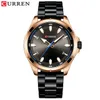 Orologi da polso Top Brand Curren Men Watchs Luxury inossidabile cinturino in acciaio da polso Sports orologio impermeabile Relogio Masculino