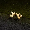 Stud Arrivée Chihuahua Boucles D'oreilles En Acier Inoxydable Pour Femmes Mignon Chien Goujons Bijoux Animal De Compagnie