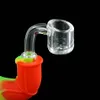 water smoking pipe glass bong dab silicone hose joint oil rig bongs pipes height 8.9"