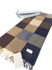 Foulard de designer classique pour femmes Écharpes de cachemire de la mode châle de mode 100% hiver femmes et hommes taille 200x38cm