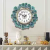 58cm nordique moderne Design muet salon maison mode décoratif Quartz horloge ronde sur le mur 210414