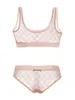 Classic Letter Lace Bra Set Designer Underwear Lingerie Suit Embroidery Panty Breathable Soft Bras Knickers 2 Piece