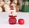 2021 HW425 Черлидинг Рождественские товары Санта-Клаус снеговик олень медведь вязаные яблочные сумки рождественские дети конфеты подарка