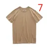 Koszulka z krótkim rękawem Męska Marka Marka Lato Cienka sekcja Slim Mulberry Jedwab Komczak Koreański Wersja 210420