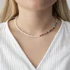 Summer Bohemian Pearl Pendant Beads Necklace Chokers Women Necklaces Collar Fashion Jewelry Will and Sandy